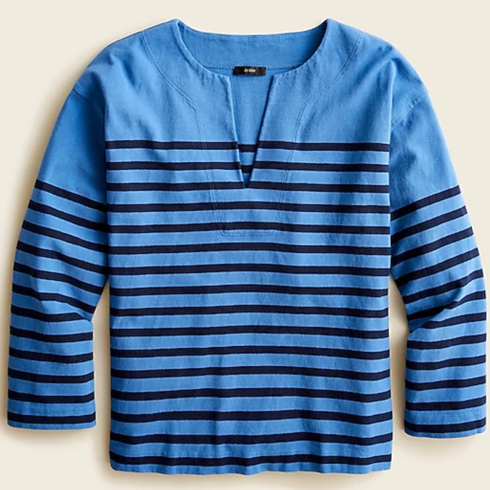 J. Crew Mariner Cloth Striped Tunic